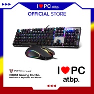 Motospeed CK888 Wired Mechanical Gaming Keyboard and Mouse Combo (Outemu Blue, RGB, USB)