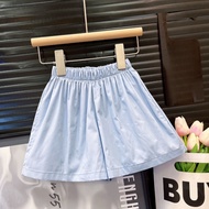 (LC-JKT) BS- 882 GIRLS' SET COLLAR FLOWER MINI PANTS 3 RAISED FLOWERS SIZE 100-140