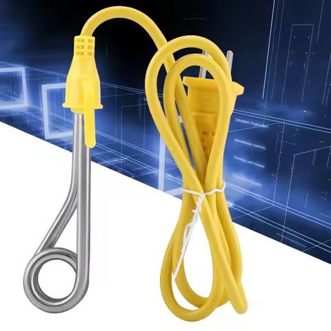 Electric Heater Element Mini Boiler Hot Water Coffee Immersion Travel Use 600W CN Plug 220V Immersio