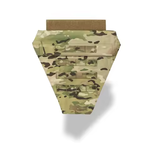 MILITECH NIJ IIIA 3A IOTV Gen5 Vest's Tactical Groin Protection MV Lower Abdomen Platform Pouch Moll