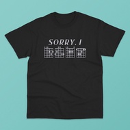 Sorry I-Dgaf Funny Hidden Message Guitar Chords Classic T-Shirt