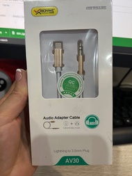 Dây cáp chuyển đổi ling ling sang 3.5mm VIBONWE dài 1m- hàng nhập khẩu