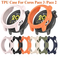 Silicone Case Cover For Coros Pace 3 /Pace 2 Smart Watch Strap Soft TPU Protective Bumper Protector 