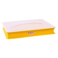 Plastic Cake Tray / Bread Tray / Bakery Tray / Food Tray / Yellow Tray (GH 5119)