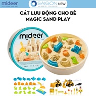 Mideer Magic Sand Play Set Kinetic Sand for Children - Safe Mideer Kinetic Sand Set for Children wit