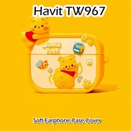 【High quality】 For Havit TW967 Case Anime cartoon styling Soft Silicone Earphone Case Casing Cover NO.2