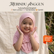 Beli satu percuma satu topi berjalur menegak daripada kain ribbed dengan reben dan selendang kain ka