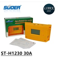 Suoer MPPT ST-H1230 Charge Controller 30A 12V/24V Solar System Battery Charge Controller 30A ST-H123