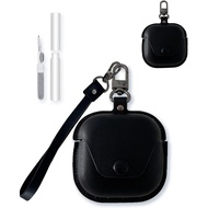 Case for Huawei FreeClip2 Earbuds,Stylish Retro Soft Protective,BOVUGAC Premium PU Leather Case Cove