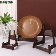 MAOYE Art Display Stand, 4.5/6/8inch Wooden Picture Frame Stand, Home Desktop Organize Multi-purpose