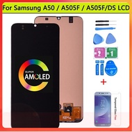 จอ โทรศัพท์ LCD.Samsung A50(แท้)แถม ฟิล์มกระจก+ชุดไขควง+กาวติดจอ(จอแท้สแกนนิ้วมือได้)