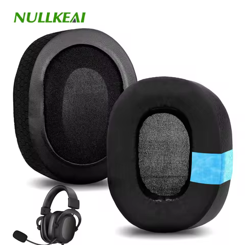 Nullkeai Replacement Ear Cushion for Edifier Hecate G50 G35 GX Headphone Earpads Sleeve Pad Earmuffs