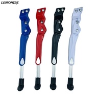 LEMONTRE Bike Kickstand, Bicycle Parts Adjustable Bicycle Kickstand, Durable Non-Slip Aluminum Alloy