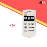 Panasoniic KDK Ceiling Fan Remote Control Replacement Bayu Series PKC-65