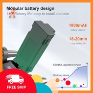 【24h】Drone Battery 3.7V 1800mAh Rechargeable Lithium Battery for E88/E88 Pro/E99/P12/P7 Drone Replac