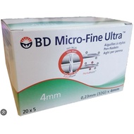 BD ULTRA-FINE PRO INSULIN NEEDLE PEN 4MM