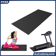 แผ่นยางรองลู่วิ่งและเครื่องออกกำลังกาย ขนาด 1800x750x4 มม. แบบหนา ทนทาน