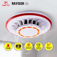 DAYTECH 10 Years Lithium Smoke Detector Smoke Sensor Battery Lifetime Smoke Alarm Smoke Detector Sta