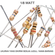RESISTOR 2R2 2.2 OHM 1/8 0.125 WATT