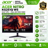 ACER Nitro KG251Q W5 24.5INCH/FHD/260Hz/LED/IPS/ Monitor - Genuine 3 Years