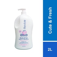 Mareah Forever Body & Hair Wash and Shampoo - Cute&Fresh 2000ml