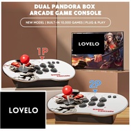 [SG]  LOVELOM9 Dual Pandora Box Clicky Switch Buttons Built-in 64GB 10,000 Games 128GB 35,000 Games 