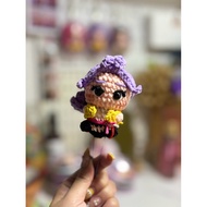 HUNTRIX INSPIRED KEYCHAIN WITH POUCH