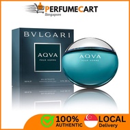 Bvlgari Aqva Pour Homme Edt For Men 50ml / 100ml / 100ml Tester [Brand New 100% Authentic Perfume Cart]