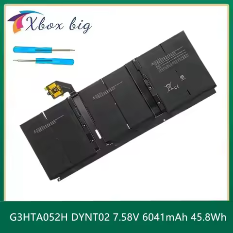 G3HTA052H DYNT02 Laptop Battery For Microsoft Surface Laptop 3 13.5 1867 1868 7.58V 6041mAh 45.8Wh