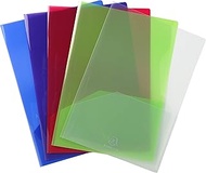 Exacompta - Ref 3960E - Box of 20 Display Folders with Double Pocket - Soft Polypropylene 20 x 100 -