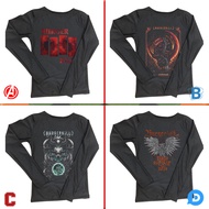 New Longsleeve Tshirt Burgerkill Tshirt 100% Cotton Black | Size SML XL XXL 3XL 4XL | Long Sleeve T-