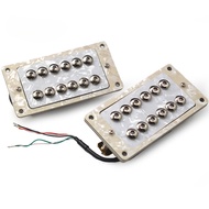White Pearl Electric Guitar Humbucker Adjustable Screw Dual Coil 6String Electric Guitar Coil Splitt