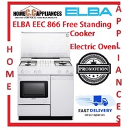 ELBA EEC 866 WH Free Standing Cooker Electric Oven