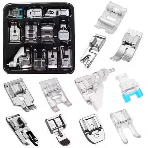 Fanghua 505A Press Foot Set 11 Sets of Home Multi-functional Sewing Machine Press Foot Sewing Machin
