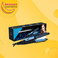 LESASHA เครื่องหนีบและหวีไฟฟ้า รุ่น LS1149 kuron ที่หนีบผม หวีไฟฟ้า เครื่องหนีบผม ม้วนลอนหวี