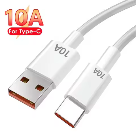 120W USB Mobile Phone Data Cable Quick Charge 3.0 Data Cord Type C Fast Charging Charger Cable For H