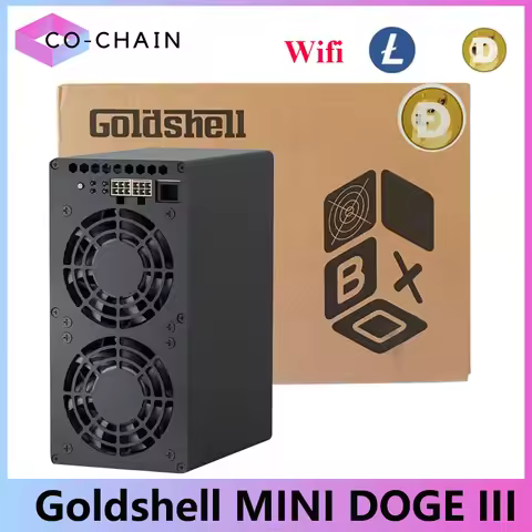 Wifi Support Goldshell Mini Doge III LTC&Doge Coin Miner 700MH/S 400W Dogecoin Miner LTC Miner Golds