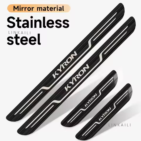 Suitable for Actyon Korando Kyron Rexton Tivoli Musso automotive stainless steel door sills and door