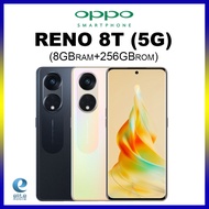 OPPO Reno 8T 5G (8GB RAM + 256GB ROM) 120Hz 3D Curved Screen   6.7" display, 108MP Portrait Camera, 4500 MAh 67W SUPERVOOCTM Charge at Lightspeed, Original Handphone, 1 Year Warranty By OPPO