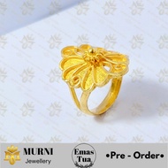 [✅New] Cincin Emas Tua Asli Model Dubai Rose - Toko Emas Murni