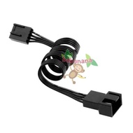 Pwm 4 pin extension cable pwm pc fan cooler casing case cable fan