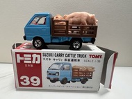 Tomica 39 Suzuki Carry Cattle Truck