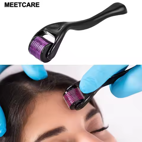 540pin Titanium Needle Derma Roller Microneedling Dermaroller for Hair Beard Skin Care Micro Needle 