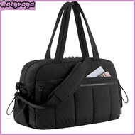 Travel Bag with Large Waterproof PVC Pocket for Wet And Dry Separation Storage Gym Bag with Handle A