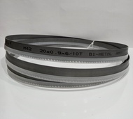 ใบเลื่อยสายพานตัดเหล็กจากเยอรมัน ขนาด 20(19)x0.9x2360 mm.6/10 ฟัน