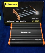 KOLE AUDIO Car Power Amplifier 2800Watts 4-CH Channel 4ch amp