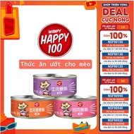 [SUPER CHEAP] Happy100 canned Pate 95g for cats full of complete nutrition for meals