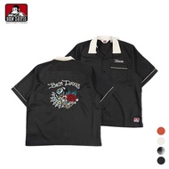 BEN DAVIS GOOD LUCK O/C SHIRTS Embroidered No. 8 Ball Short T Shirt 4 Colors