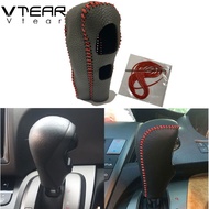 For Honda stream Car hand-stitched leather Gear cover