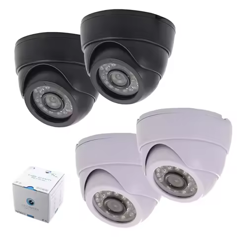 1200TVL 3.6mm 24 LED Outdoor Security Camera With IR Night Vision CCTV Camera Monitor , Black/White